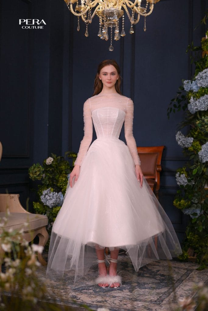 Tom Pera Váy thiết kế - The Swan Waltz FE - Pera Bridal